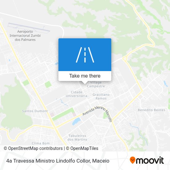 4a Travessa Ministro Lindolfo Collor map