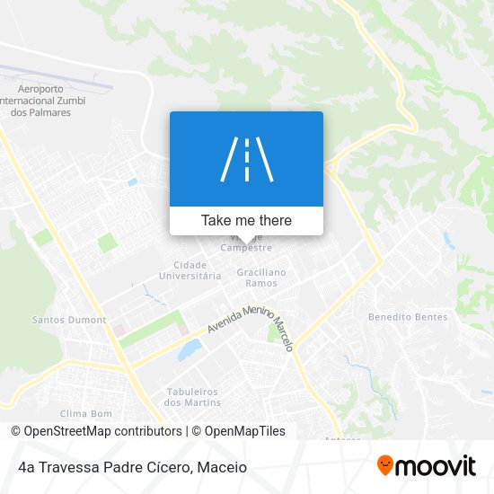 4a Travessa Padre Cícero map