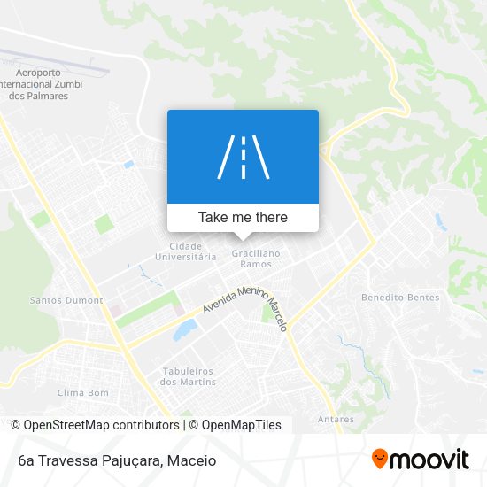 6a Travessa Pajuçara map