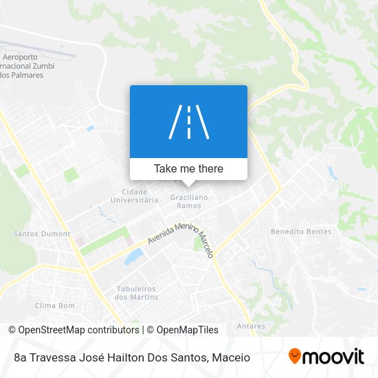 8a Travessa José Hailton Dos Santos map