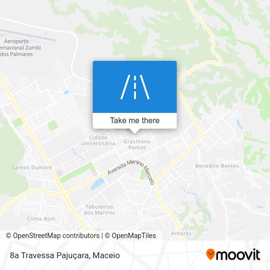 8a Travessa Pajuçara map