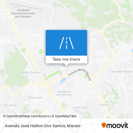 Avenida José Hailton Dos Santos map