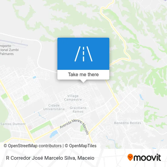 R Corredor José Marcelo Silva map