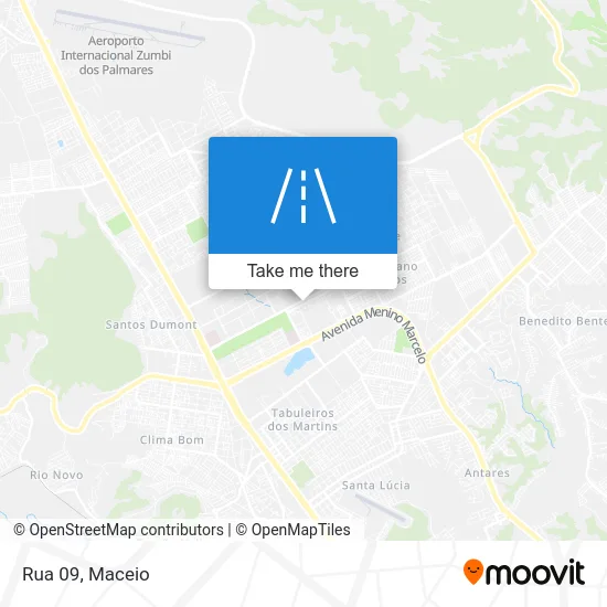 Rua 09 map