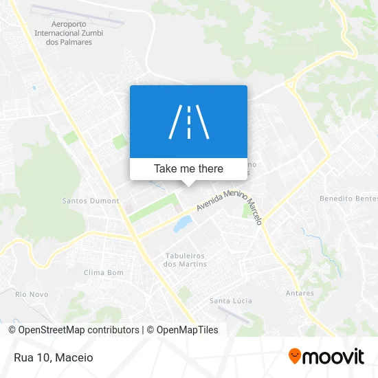 Rua 10 map