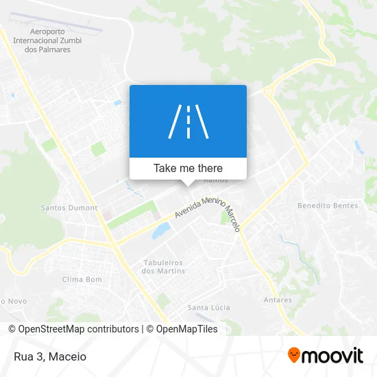 Rua 3 map