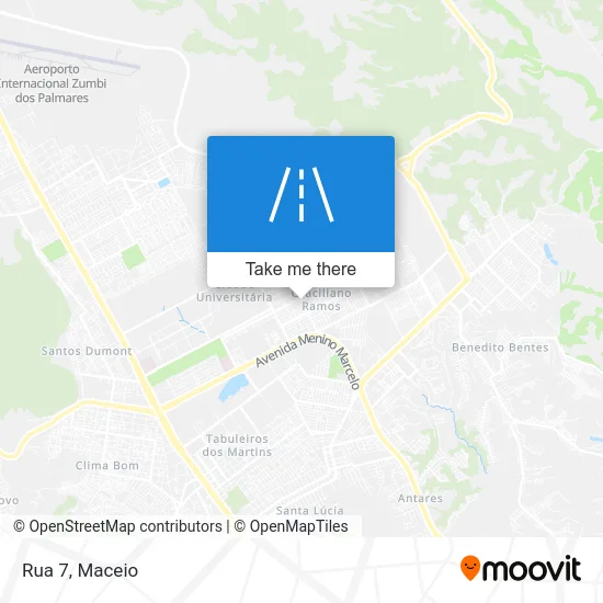 Rua 7 map