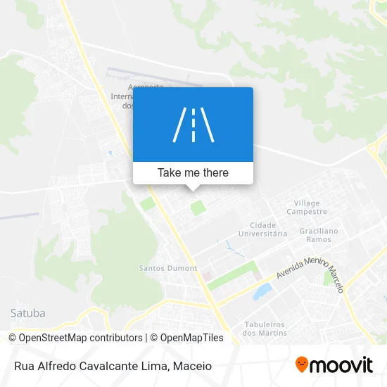 Rua Alfredo Cavalcante Lima map