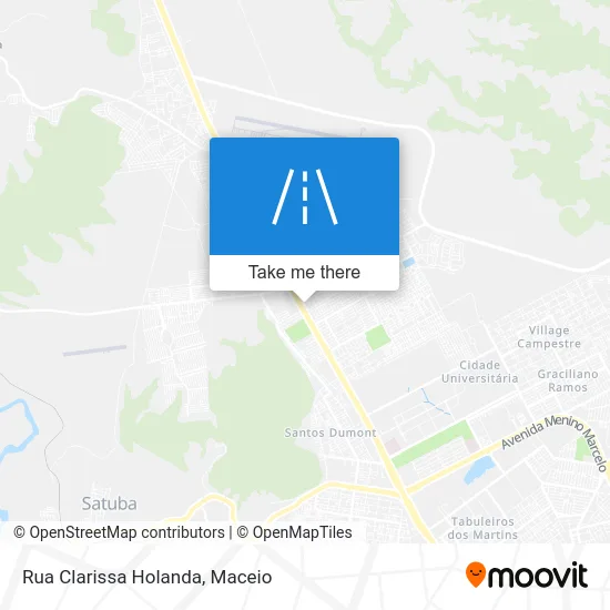 Rua Clarissa Holanda map