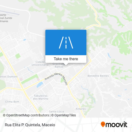 Mapa Rua Elita P. Quintela