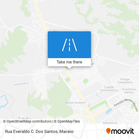 Rua Everaldo C. Dos Santos map