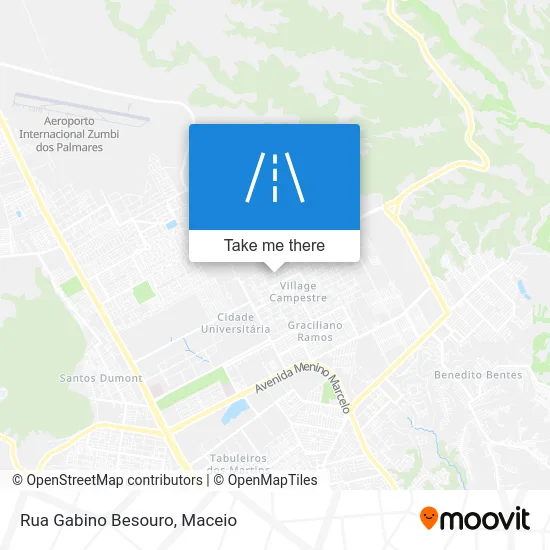 Rua Gabino Besouro map