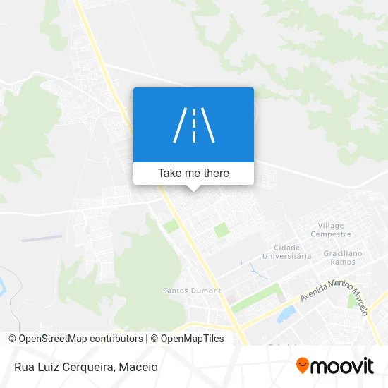 Rua Luiz Cerqueira map