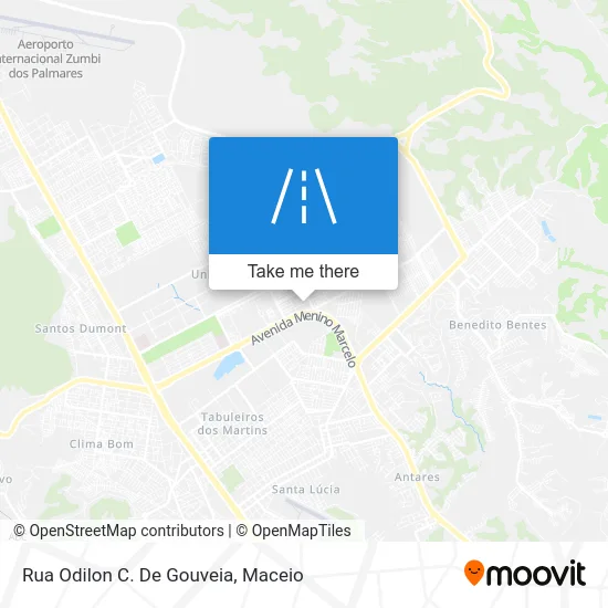 Rua Odilon C. De Gouveia map