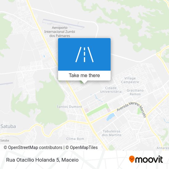 Rua Otacílio Holanda 5 map