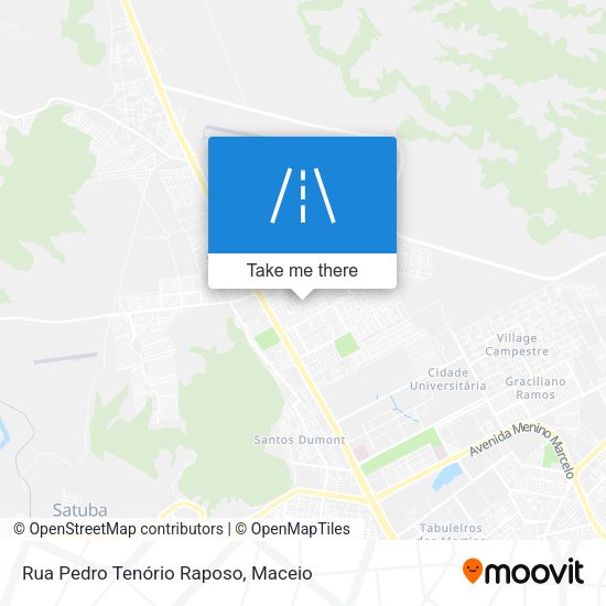 Rua Pedro Tenório Raposo map