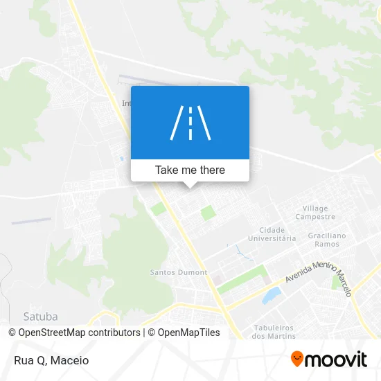 Rua Q map