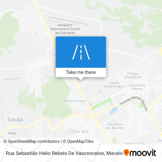 Rua Sebastião Helio Rebelo De Vasconcelos map