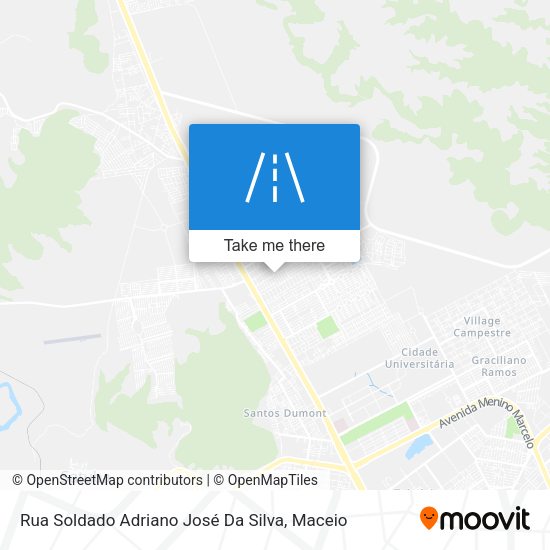 Rua Soldado Adriano José Da Silva map