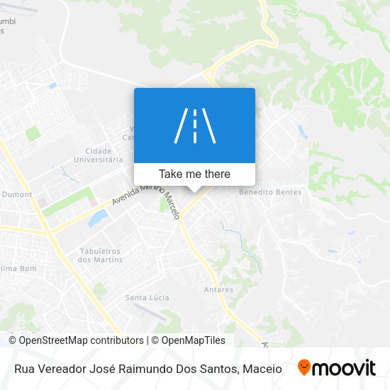 Rua Vereador José Raimundo Dos Santos map