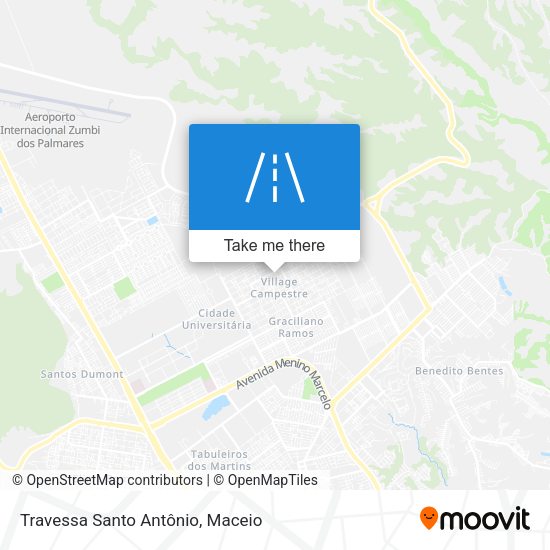 Travessa Santo Antônio map