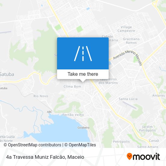 4a Travessa Muniz Falcão map