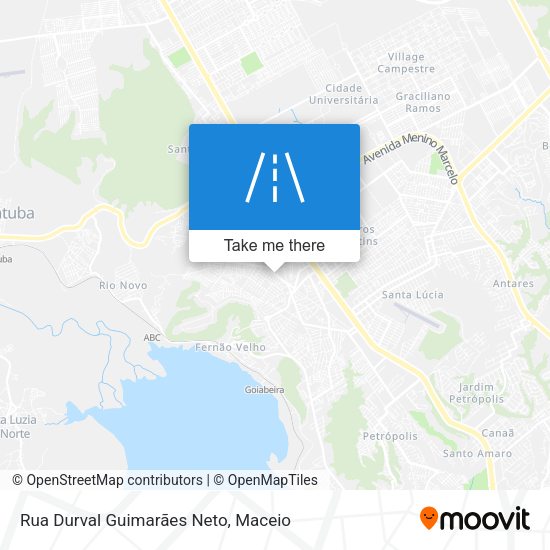 Rua Durval Guimarães Neto map