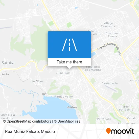 Rua Muniz Falcão map