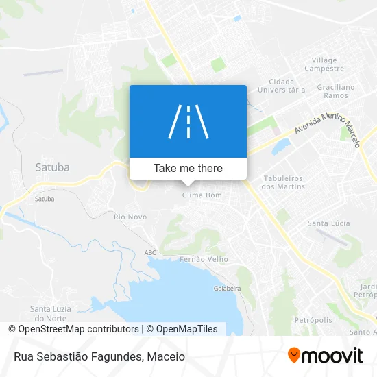 Rua Sebastião Fagundes map