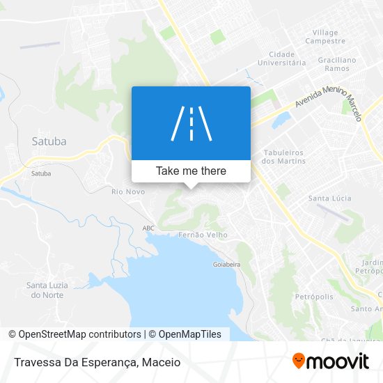 Travessa Da Esperança map