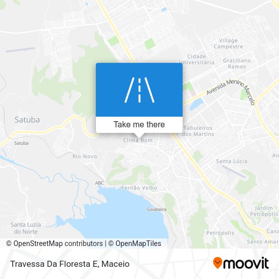 Travessa Da Floresta E map