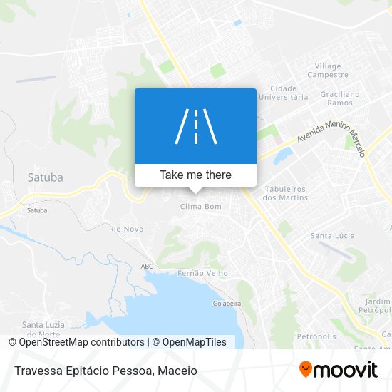 Travessa Epitácio Pessoa map