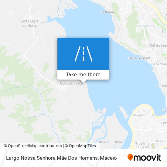 Largo Nossa Senhora Mãe Dos Homens map