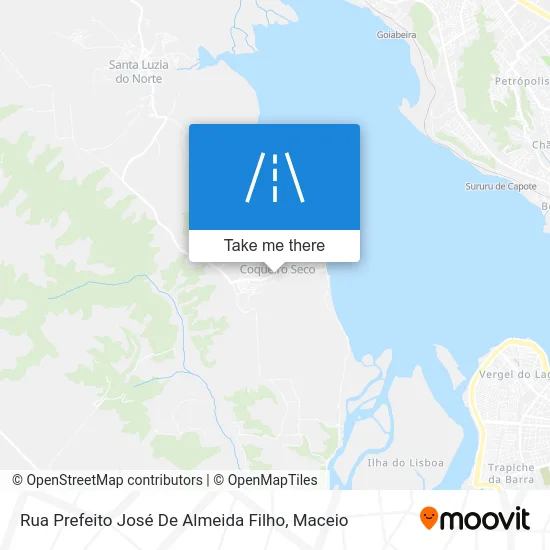 Rua Prefeito José De Almeida Filho map