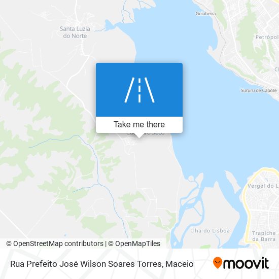 Rua Prefeito José Wilson Soares Torres map