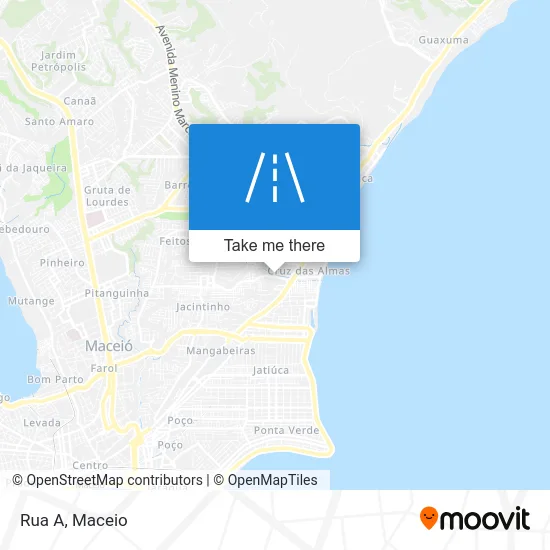 Rua A map