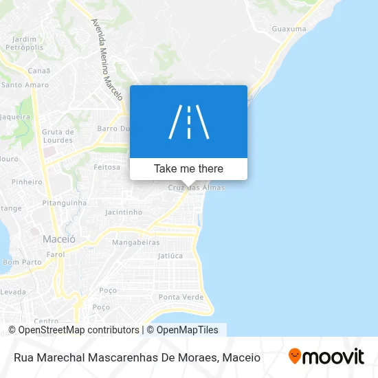 Rua Marechal Mascarenhas De Moraes map