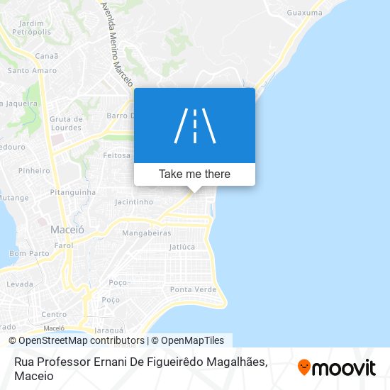 Rua Professor Ernani De Figueirêdo Magalhães map