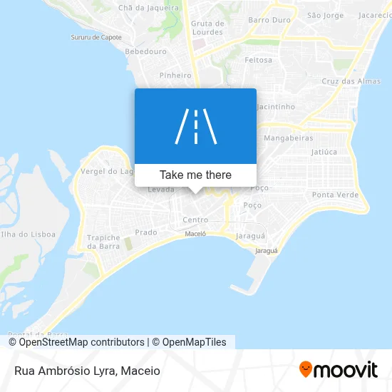 Rua Ambrósio Lyra map