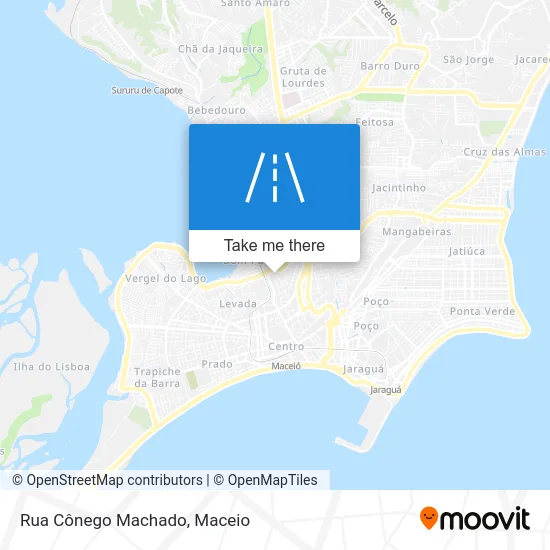 Rua Cônego Machado map