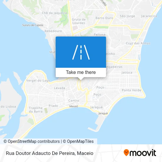 Rua Doutor Adaucto De Pereira map