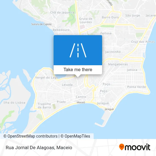 Rua Jornal De Alagoas map