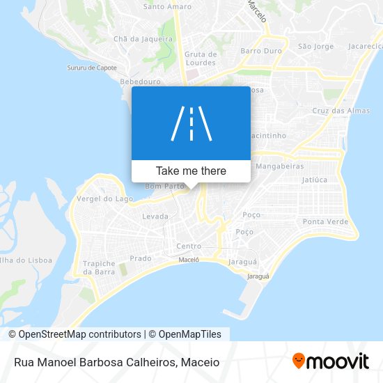 Rua Manoel Barbosa Calheiros map