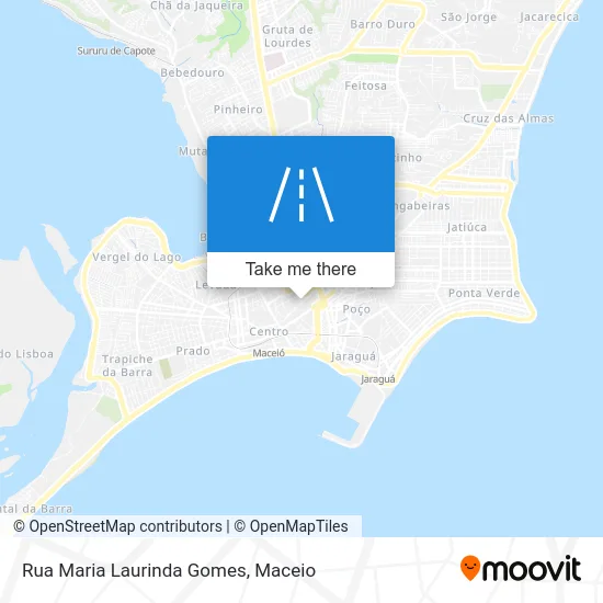 Rua Maria Laurinda Gomes map