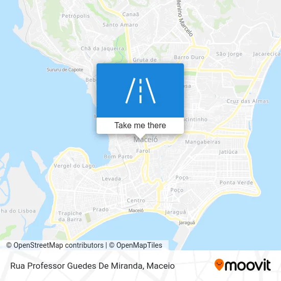 Rua Professor Guedes De Miranda map