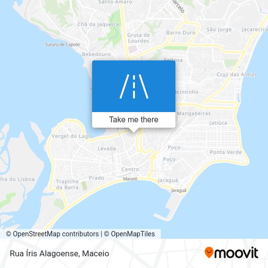 Rua Íris Alagoense map