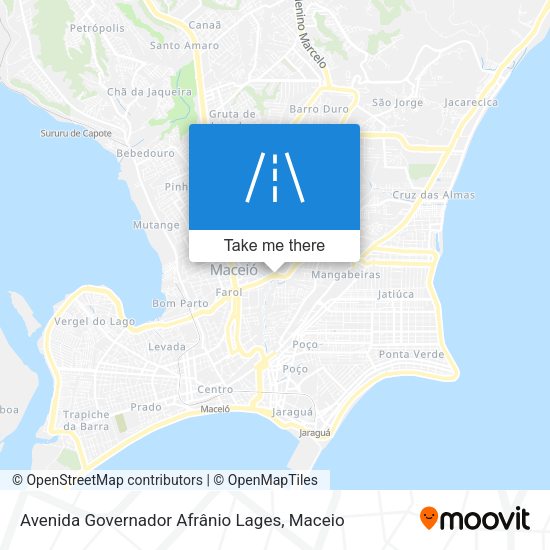 Avenida Governador Afrânio Lages map