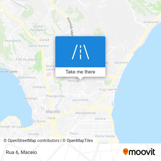 Rua 6 map