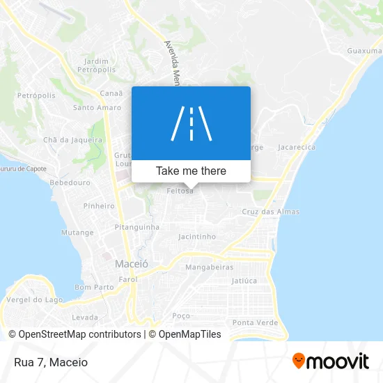 Rua 7 map
