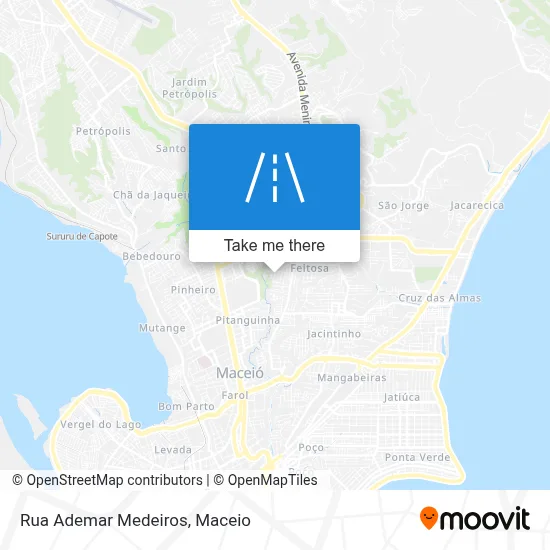 Rua Ademar Medeiros map